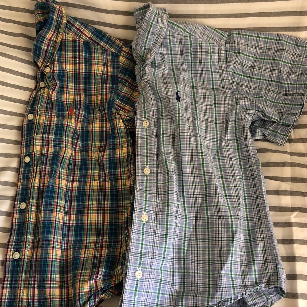 Ralph Lauren two button down shirts size 5